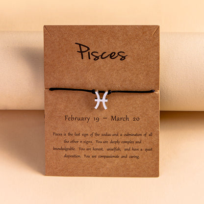 Curaçao constellation zodiac sign Bracelet