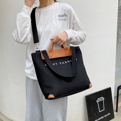 Curaçao canvas shoulder bag