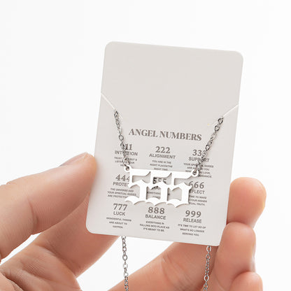 Curaçao Angel Lucky number Necklace