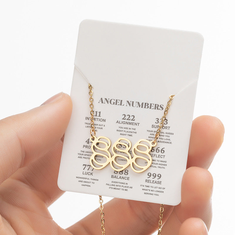 Curaçao Angel Lucky number Necklace