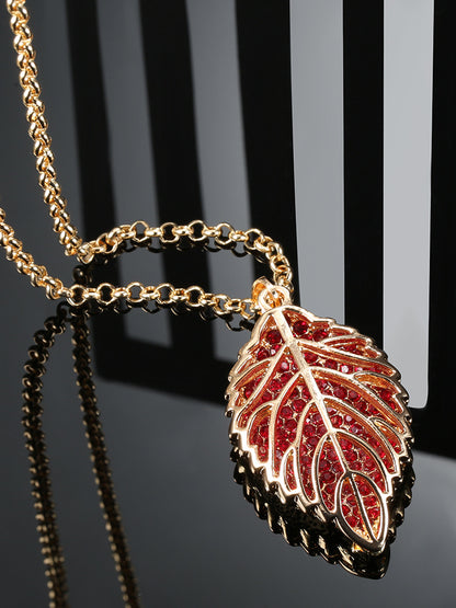 Natural stone pendant necklace