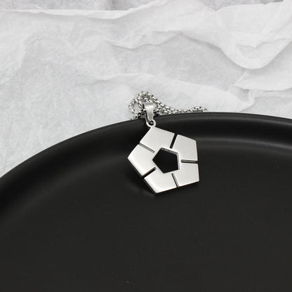 Curaçao Blue prison football Necklace