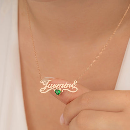 Curaçao Crystal Steel personalized Necklace