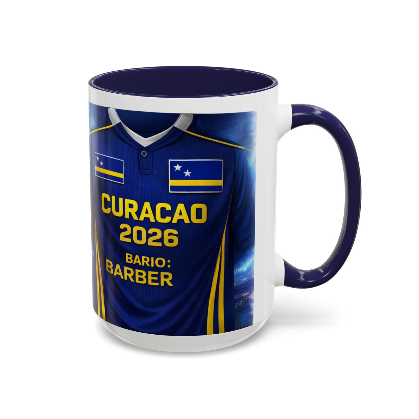 Curaçao Soccer Jersey Mug