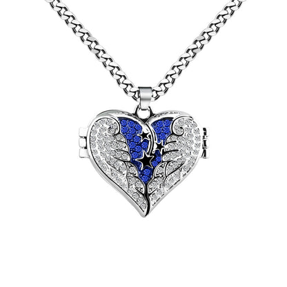Curaçao Heart color printable Necklace