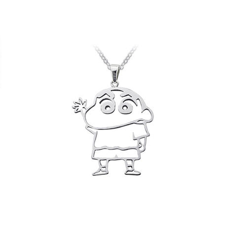 Curaçao baby hand drawing Necklace