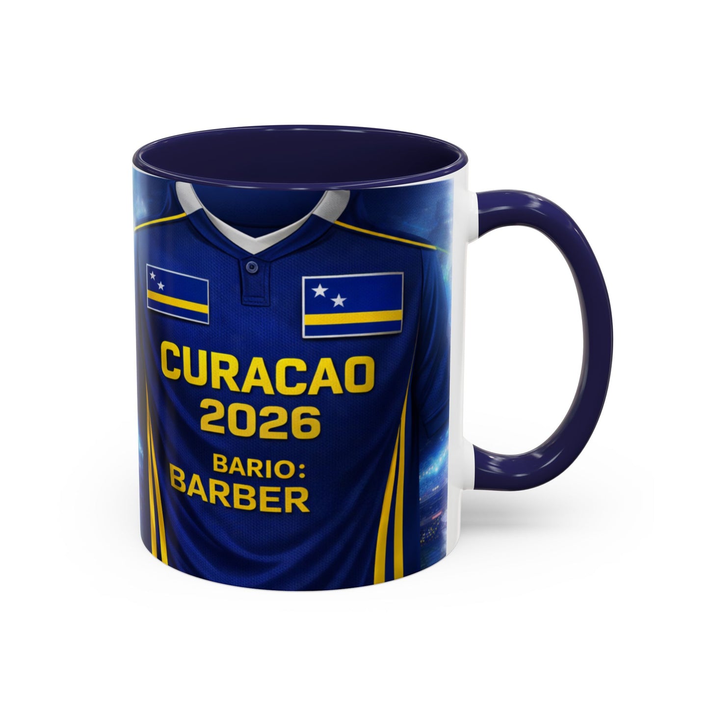 Curaçao Soccer Jersey Mug