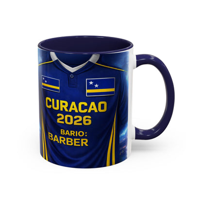 Curaçao Soccer Jersey Mug