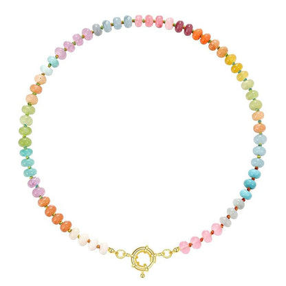 Curaçao Beach Handmade beaded Necklace