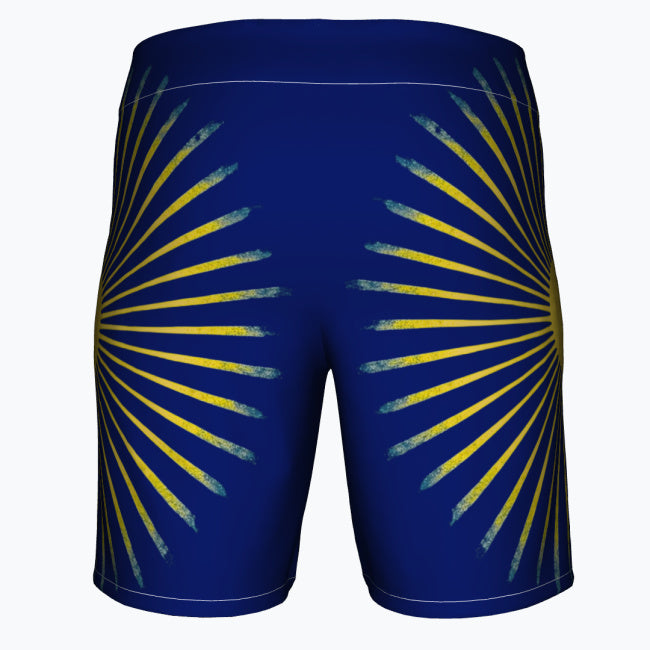 Curaçao Kids' Athletic Sports Shorts | All-Over Print