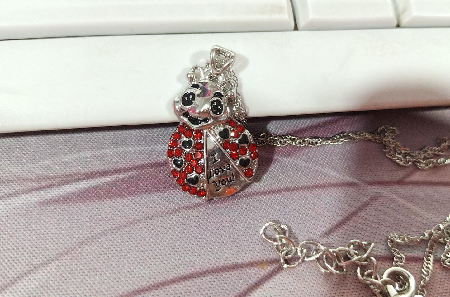 Curaçao Heart Letter animal Necklace
