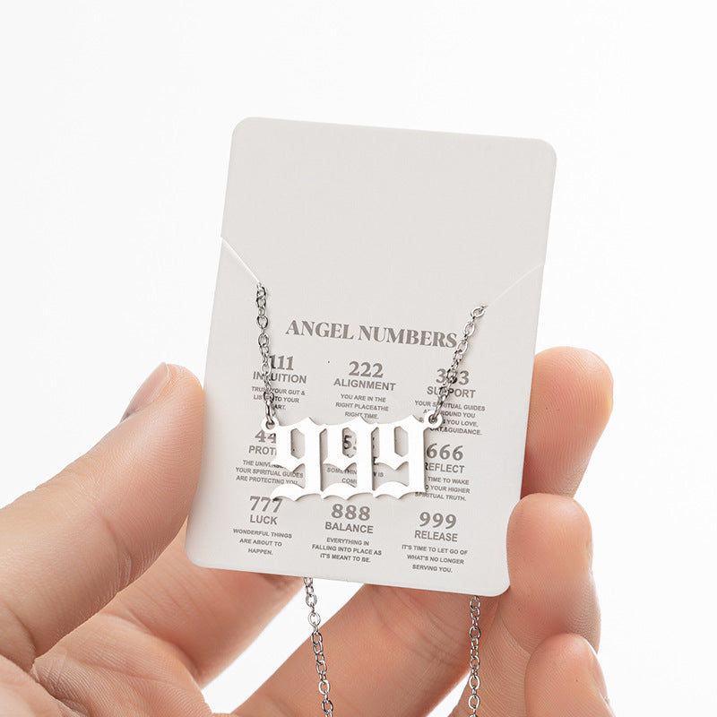 Curaçao Angel Lucky number Necklace