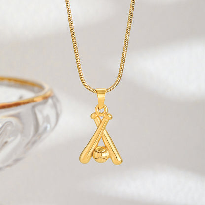 Curaçao Steel basketball football Necklace