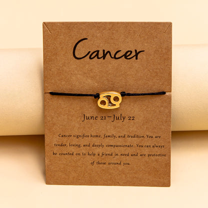 Curaçao constellation zodiac sign Bracelet