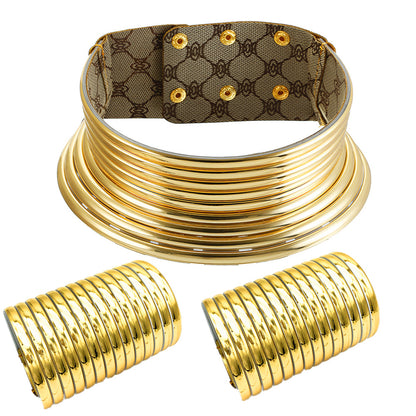 Curaçao african tribal collar Bracelet
