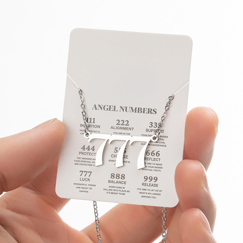 Curaçao Angel Lucky number Necklace