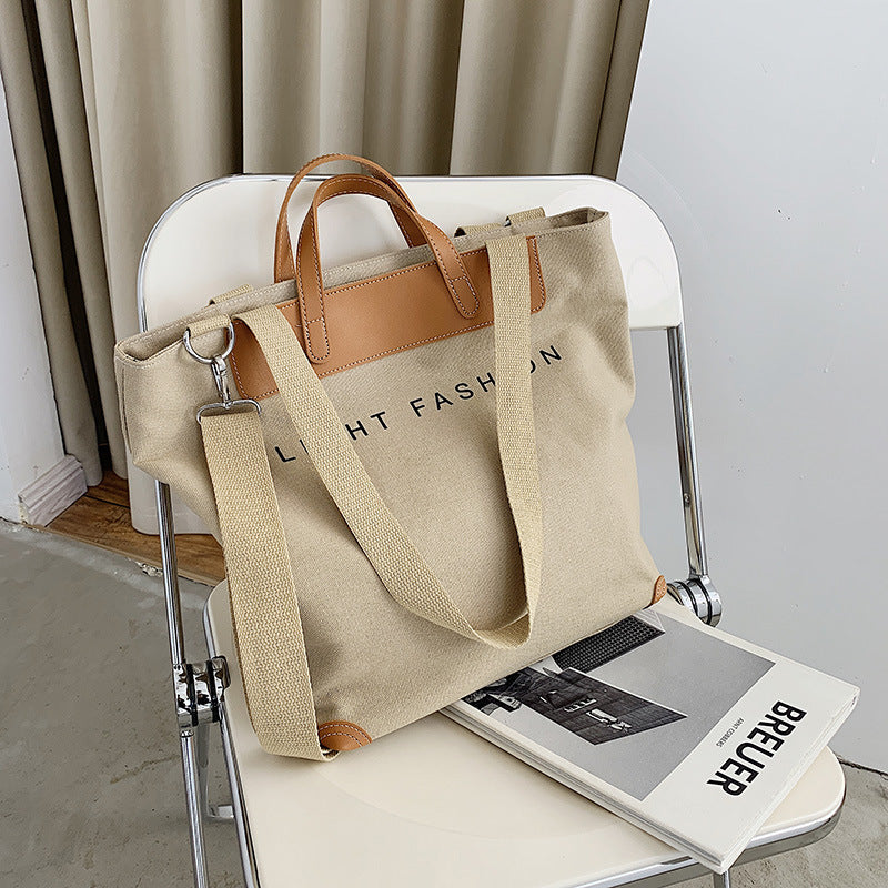 Curaçao canvas shoulder bag