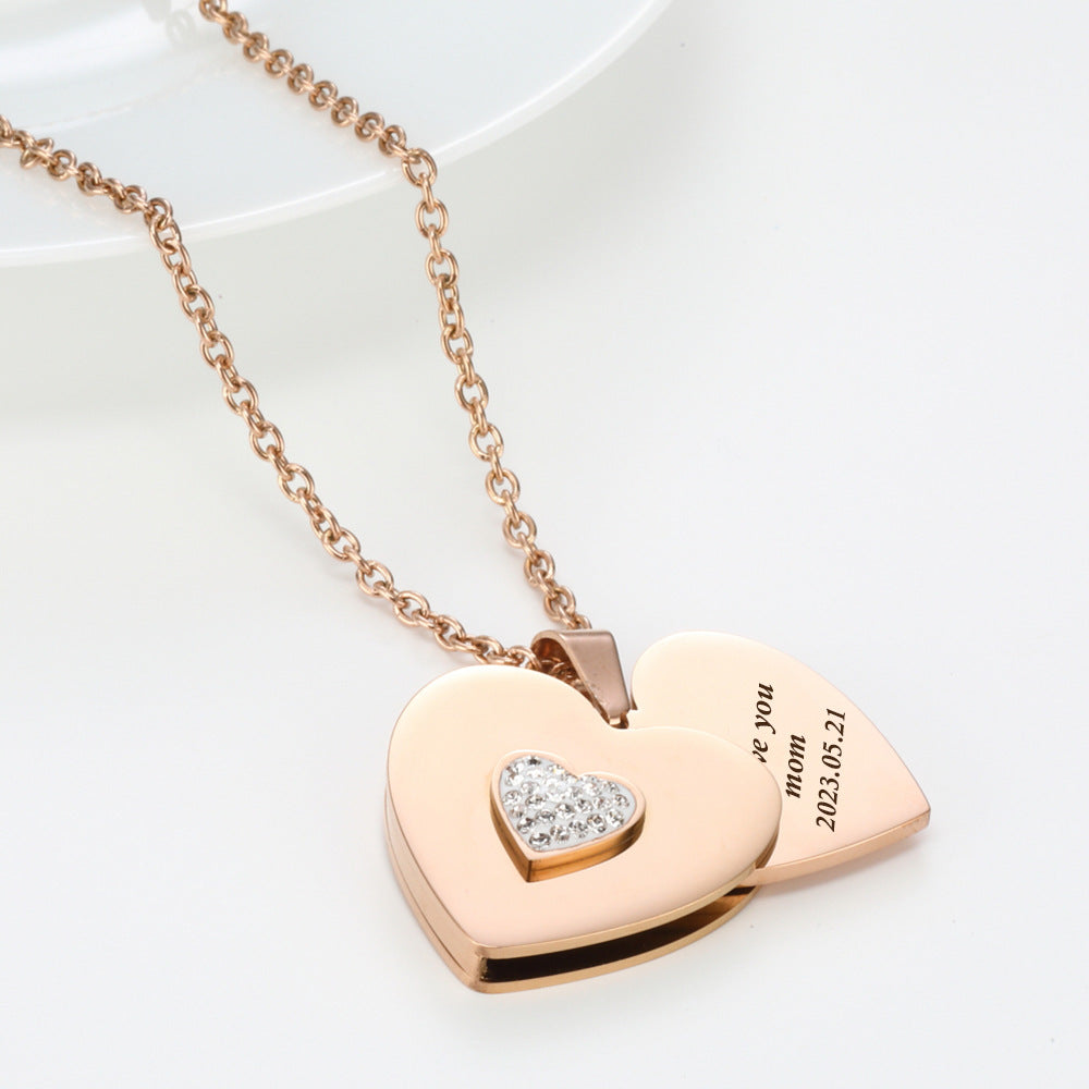 Curaçao Heart best friend Necklace