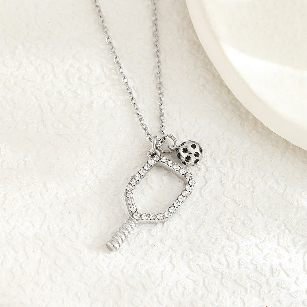 Curaçao Steel basketball football Necklace