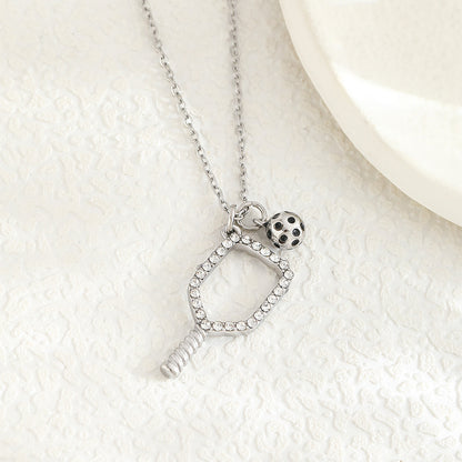 Curaçao Steel basketball football Necklace