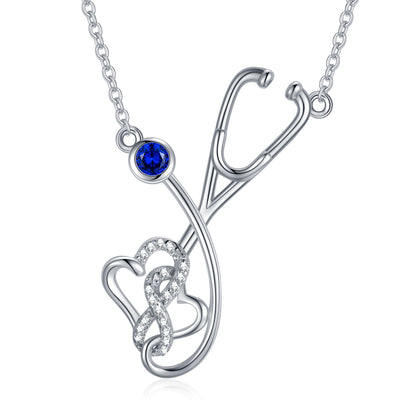 Curaçao Stethoscope Nurse Necklace