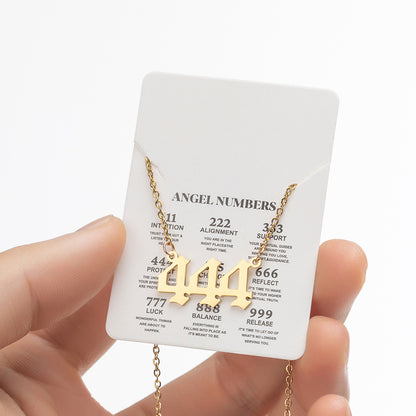 Curaçao Angel Lucky number Necklace