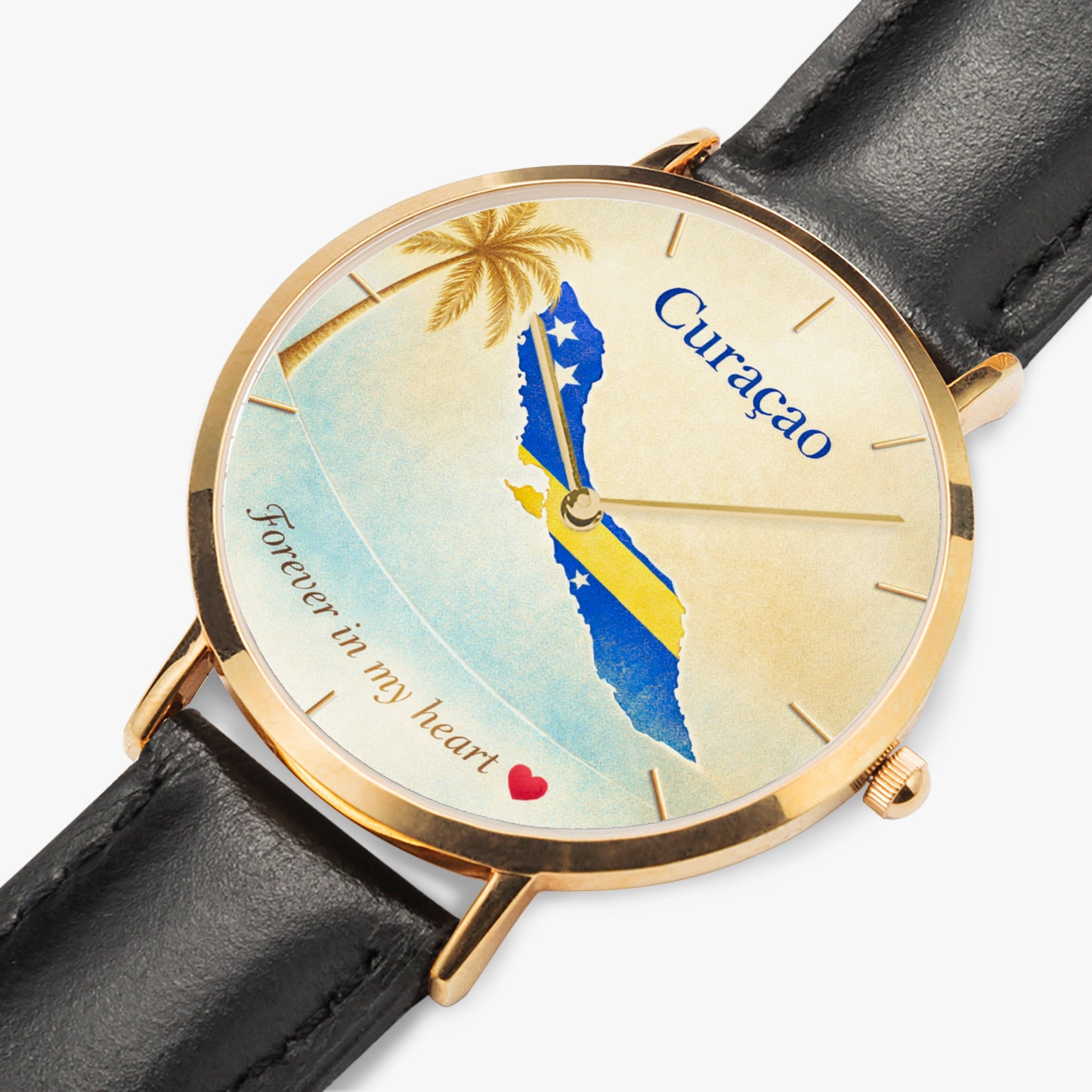Curaçao rose gold watch gift style