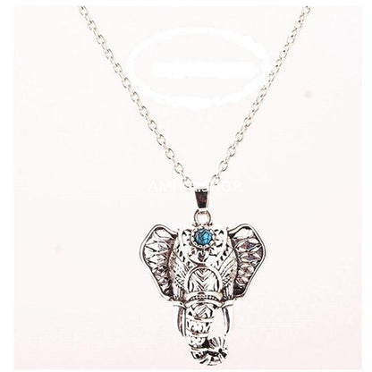 Curaçao Vintage Bohemian elephant Necklace