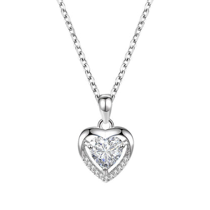 Curaçao Heart shaped rhinestones Necklace