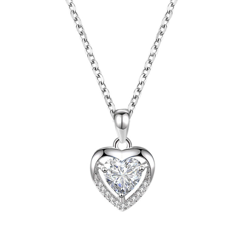 Curaçao Heart shaped rhinestones Necklace