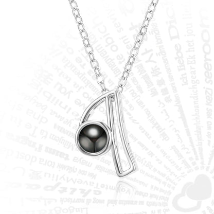 Curaçao Letters Pendant Languages Necklace