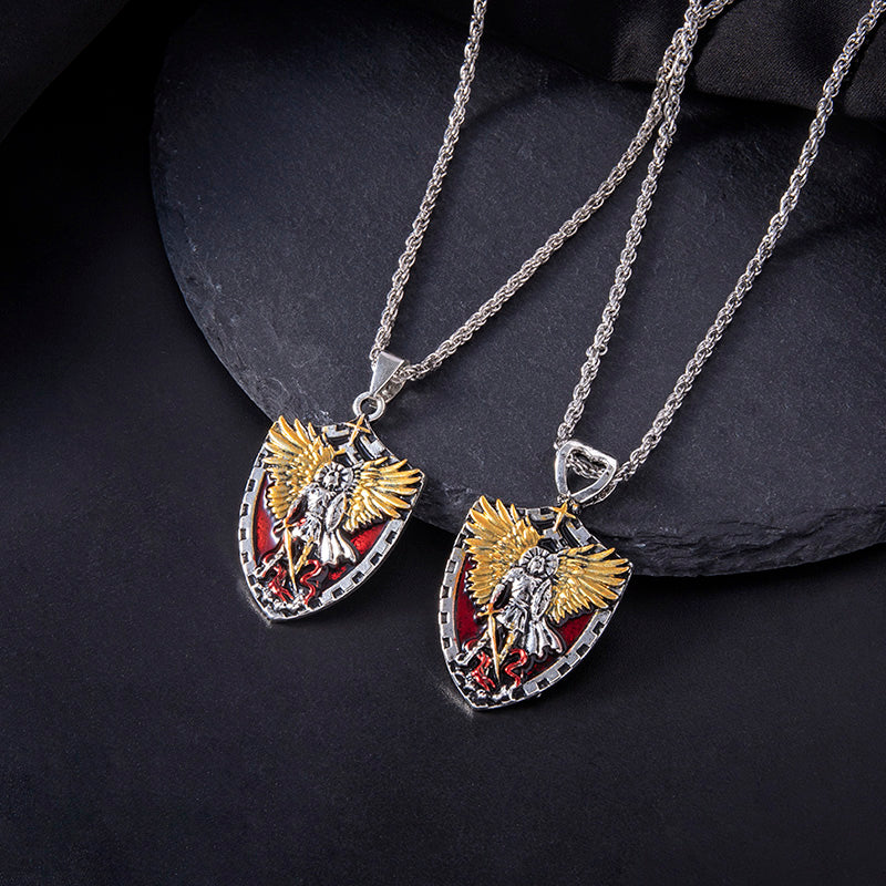 Curaçao Angel Vintage christian Necklace