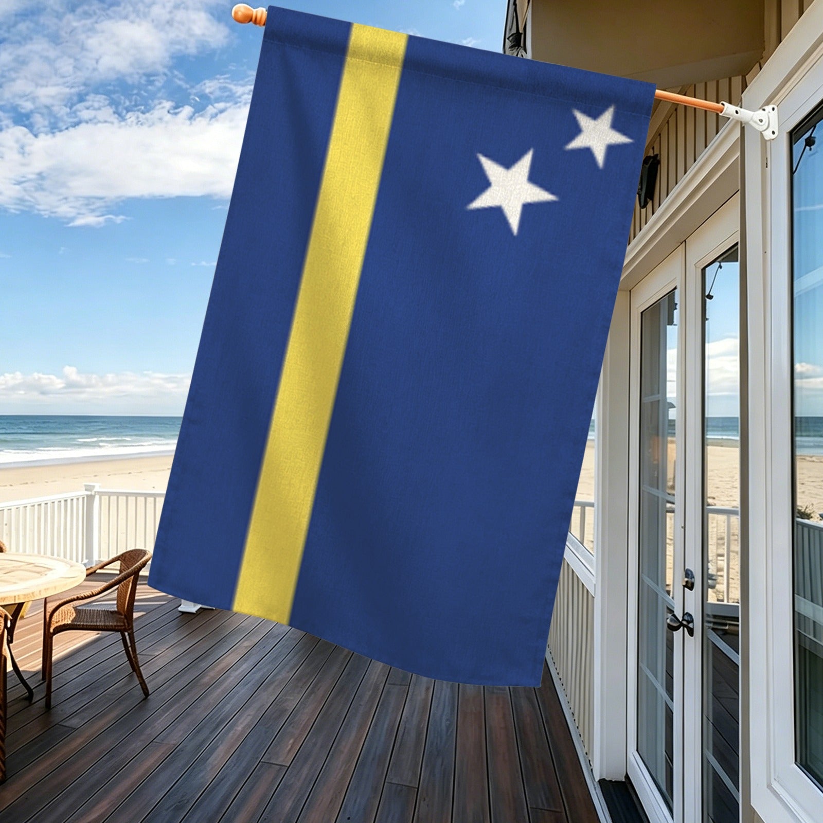 Curacao Linen House Flag