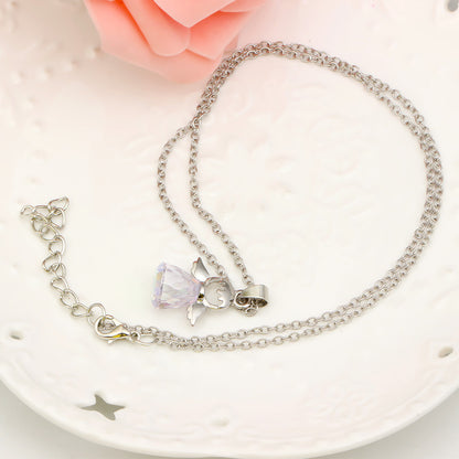 Curaçao Angel Crystal little Necklace