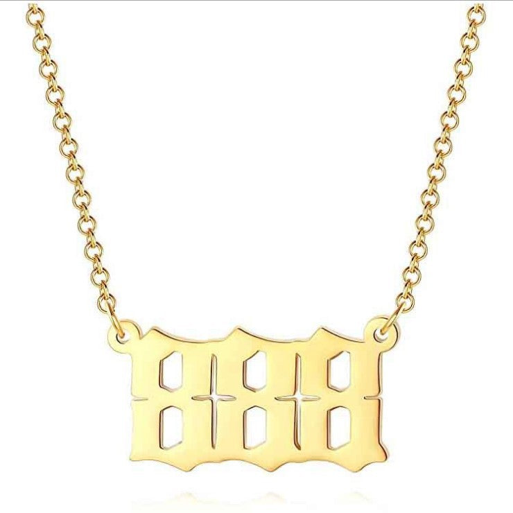 Curaçao Angel number necklace