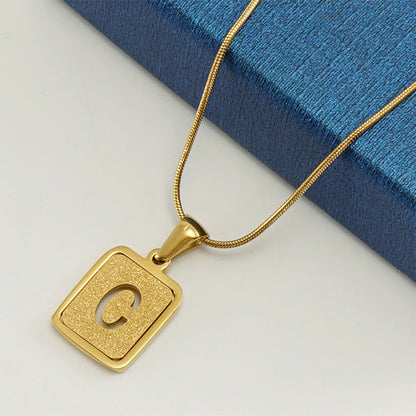 Curaçao alphabet necklace letters