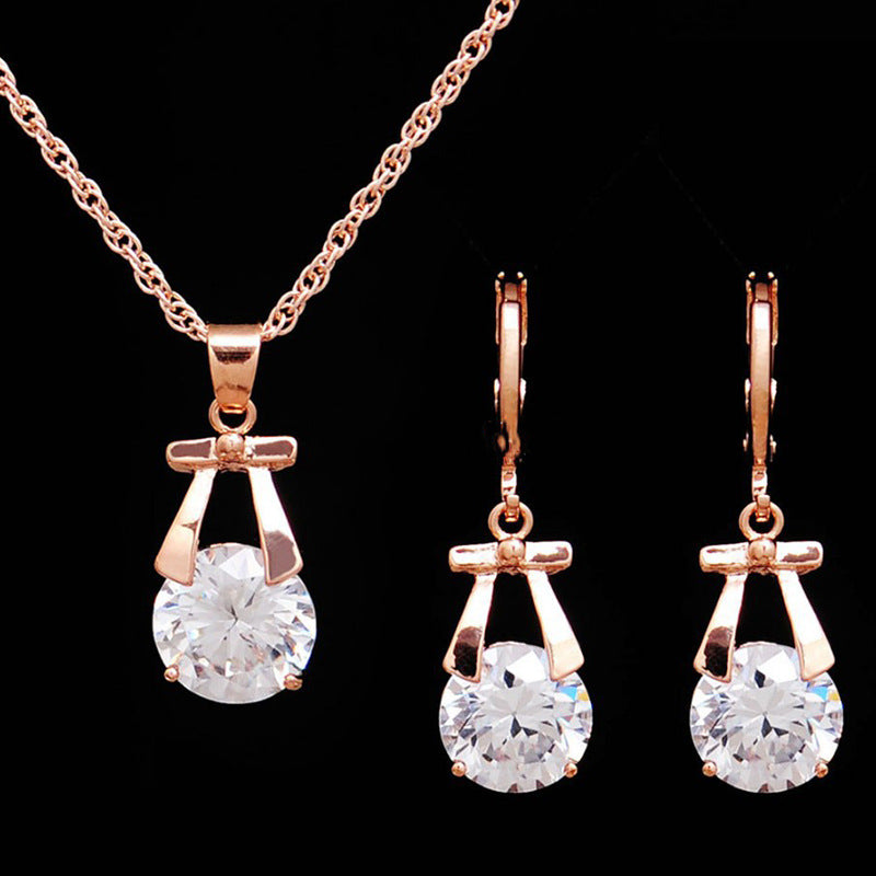 Curaçao Butterfly Crystal and Necklace