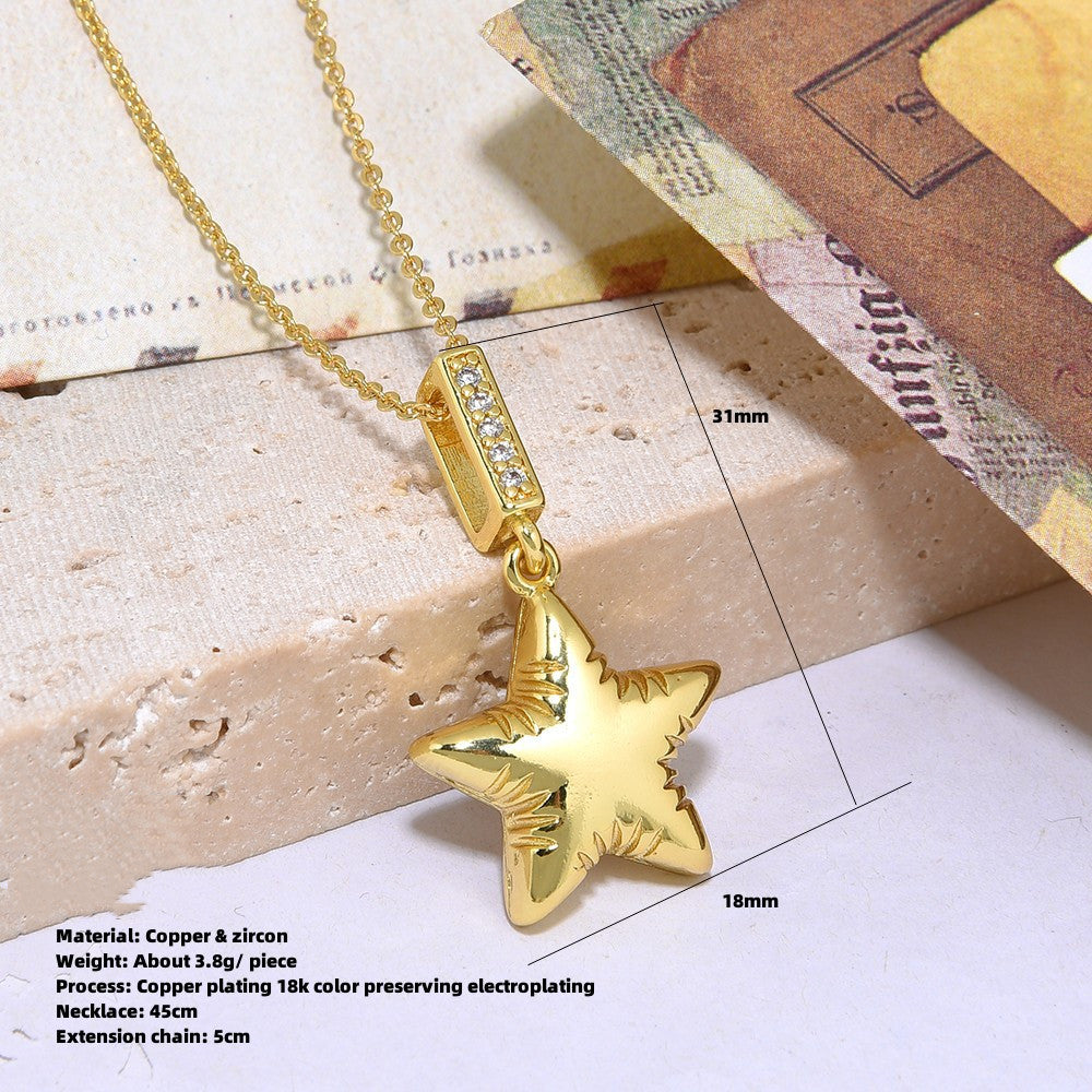 Curaçao Heart copper inlaid Necklace