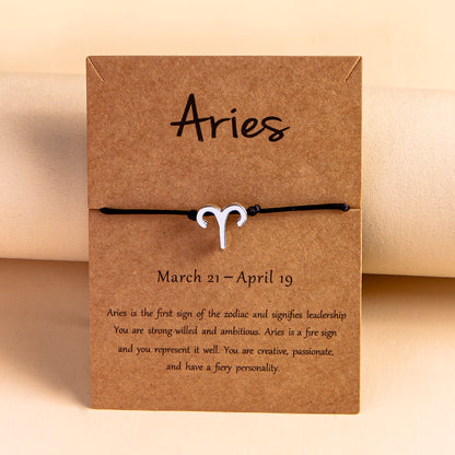 Curaçao constellation zodiac sign Bracelet