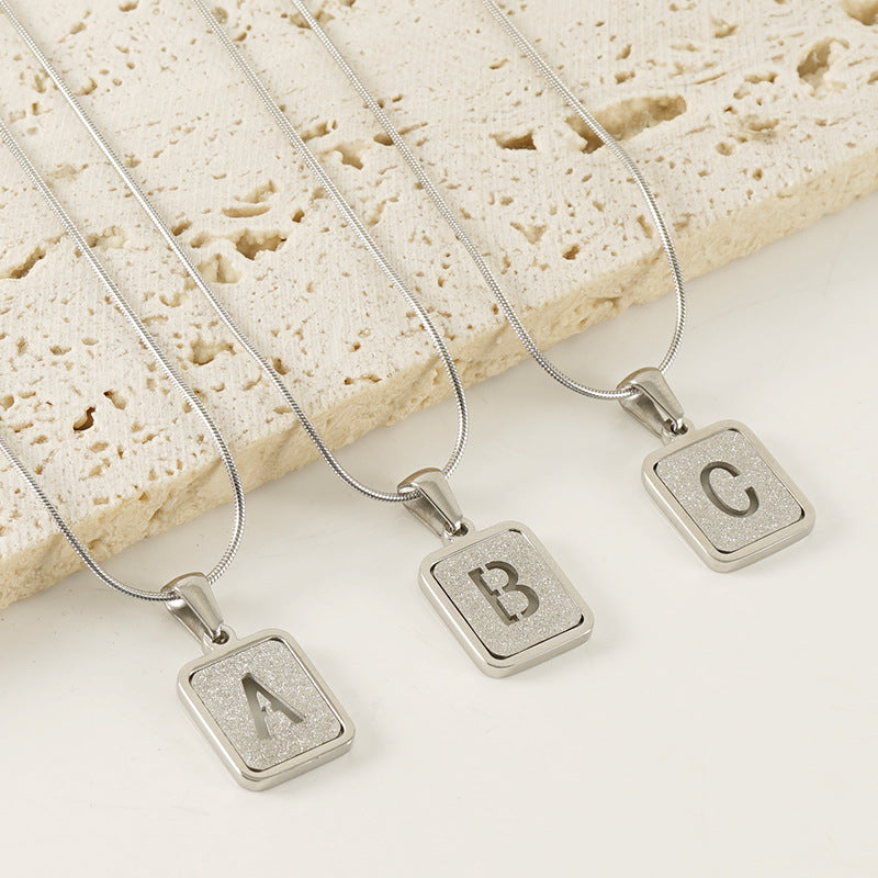 Curaçao alphabet necklace letters