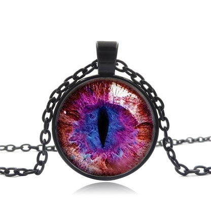 Curaçao cats eye longans Necklace