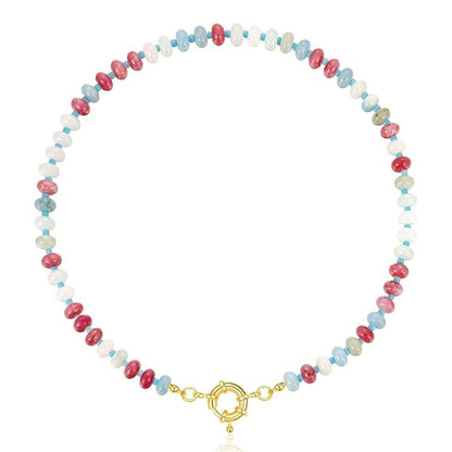 Curaçao Beach Handmade beaded Necklace