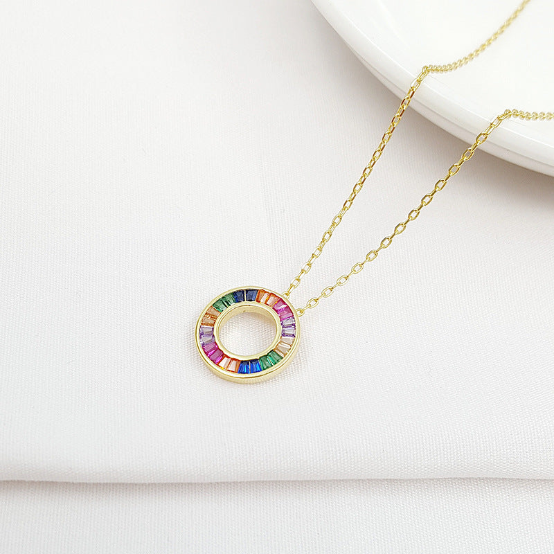 Curaçao colorful stone necklace