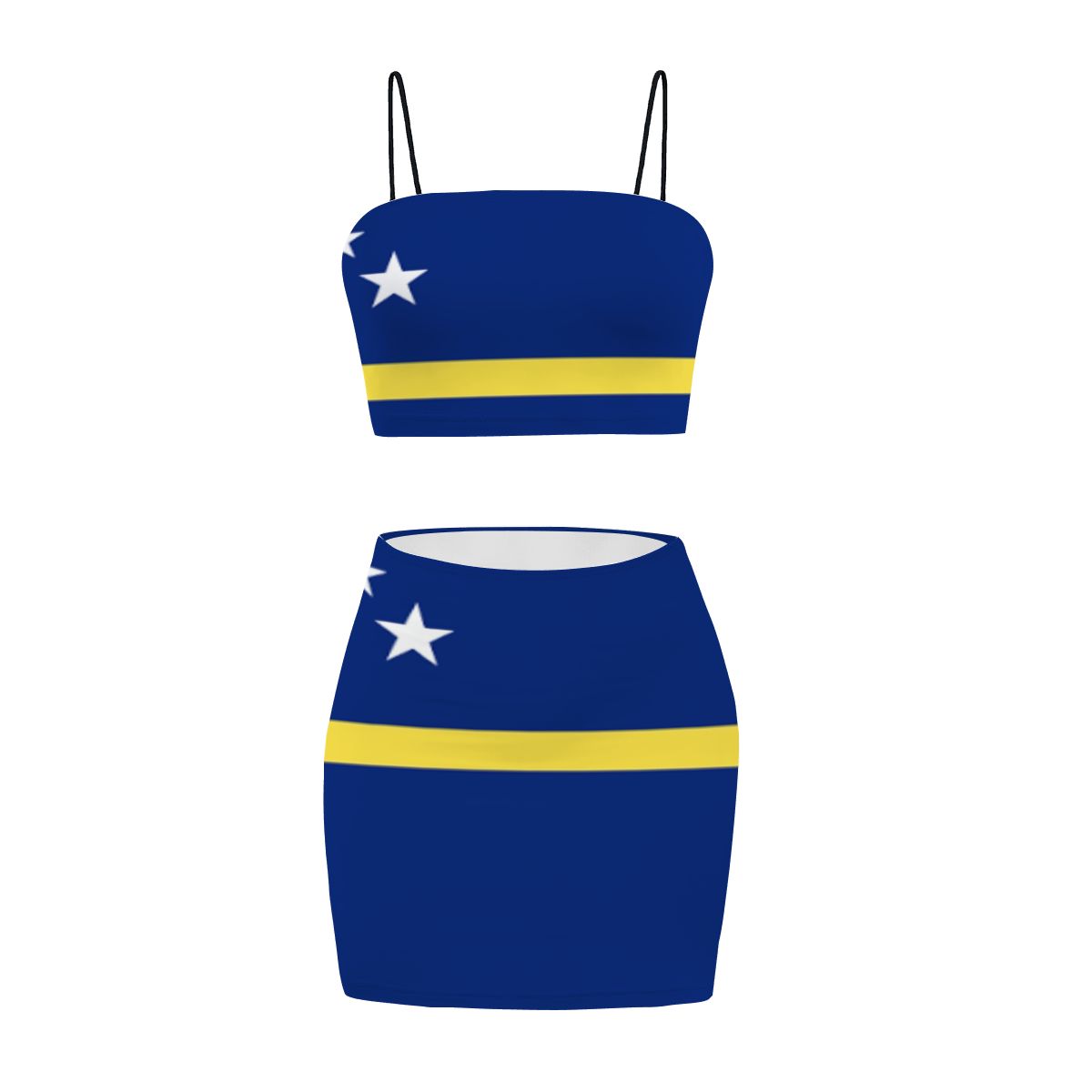 Curacao Women's Mini Skirt Set