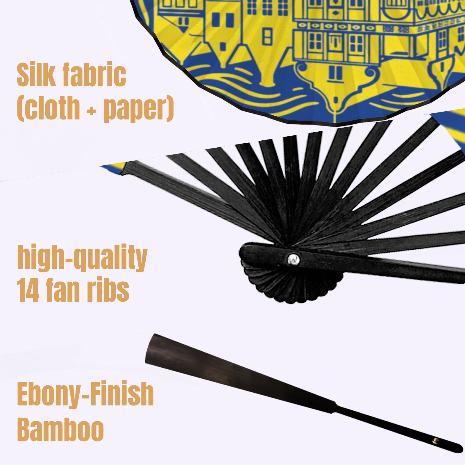Curacao Folding Fan