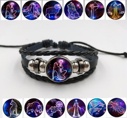Curaçao constellation multilayer woven Bracelet