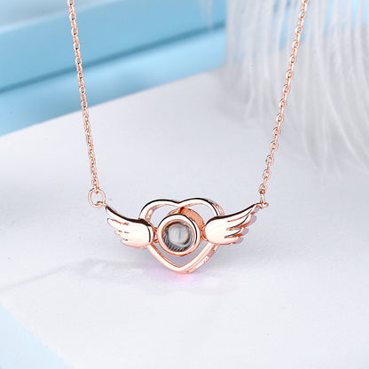 Curaçao Angel wings necklace