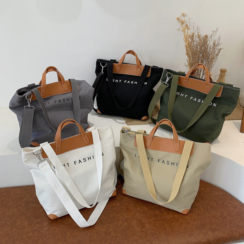 Curaçao canvas shoulder bag