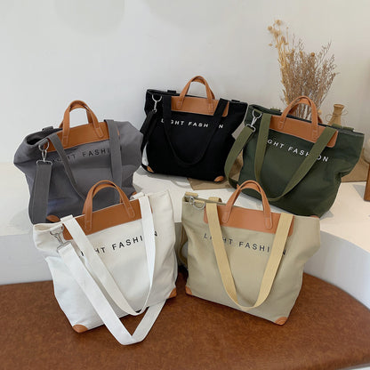 Curaçao canvas shoulder bag
