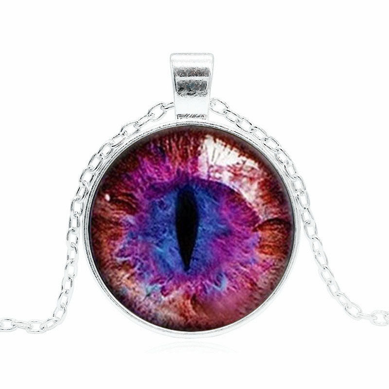 Curaçao cats eye longans Necklace
